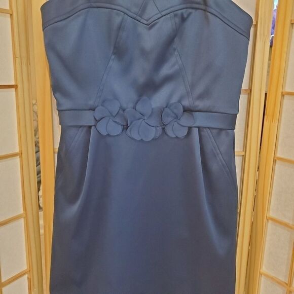 BCBG Strapless Cocktail Dress With Pockets Sz 4 - Picture 6 of 7